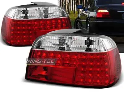 Tail Lights For BMW E38 7 Series '94>'01 Red White LED WorldWide FreeShip US LDB • $300.98